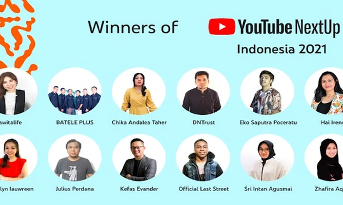 YouTube Kembali Hadir Degan Program YouTube NextUp yang Mengundang 12 Kreator Terpilih!