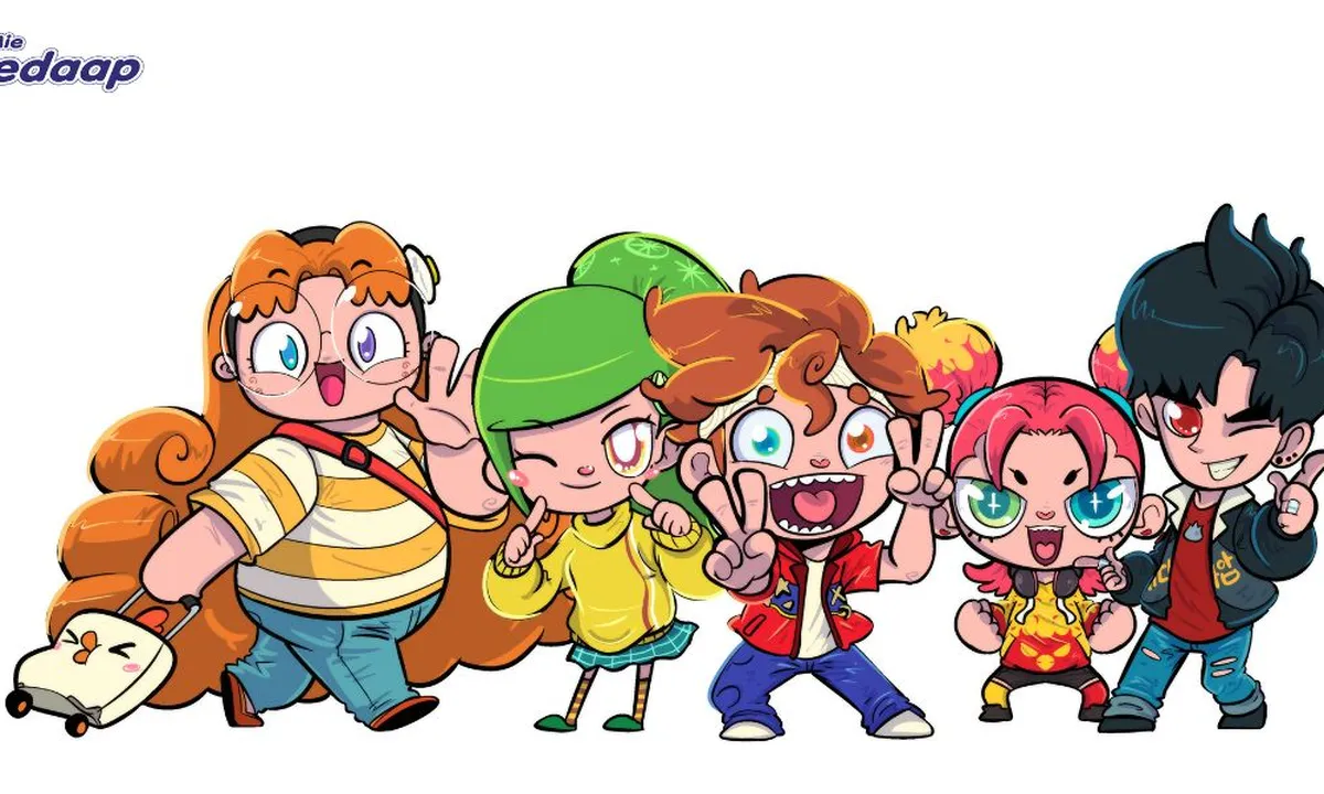 Yuk Intip 5 Maskot Baru Mie Sedaap, Hasil Kolaborasi Apik bersama Ilustrator Lokal