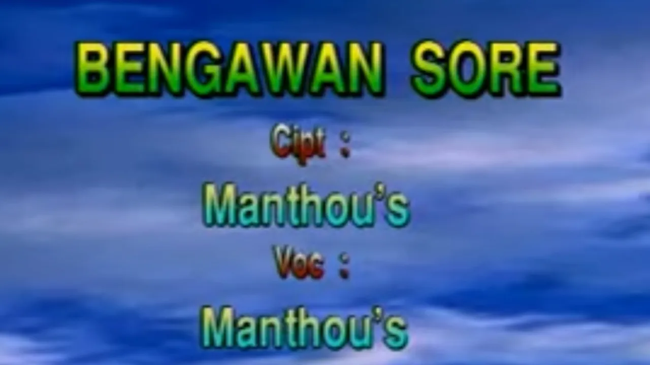 Lirik Bengawan Sore