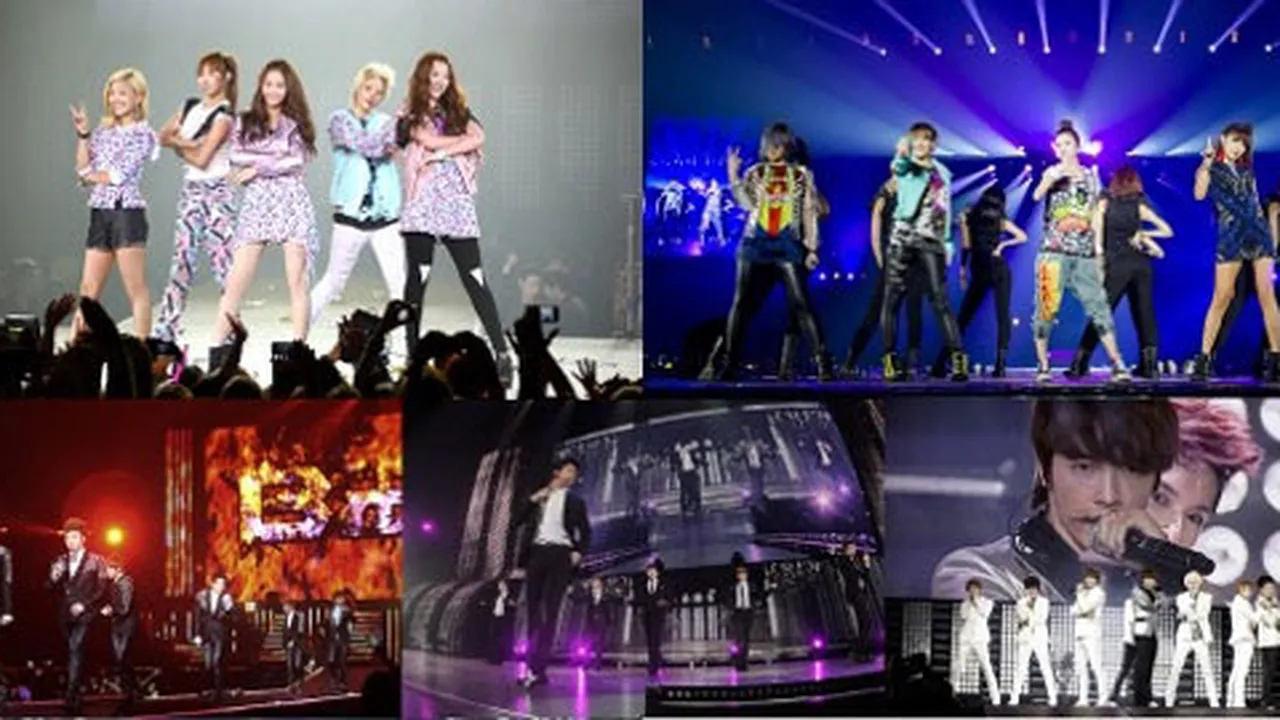 Musim Panas, Super Junior - B2ST - 2NE1 - T-Ara - f(x) Comeback!
