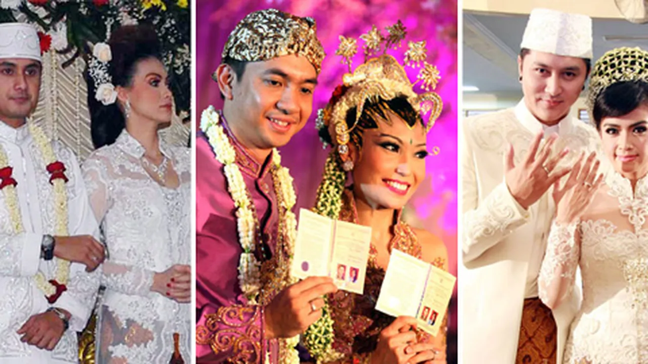 Ini Dia! Selebriti Yang Menikah dan Bercerai di Bulan Juni 2012