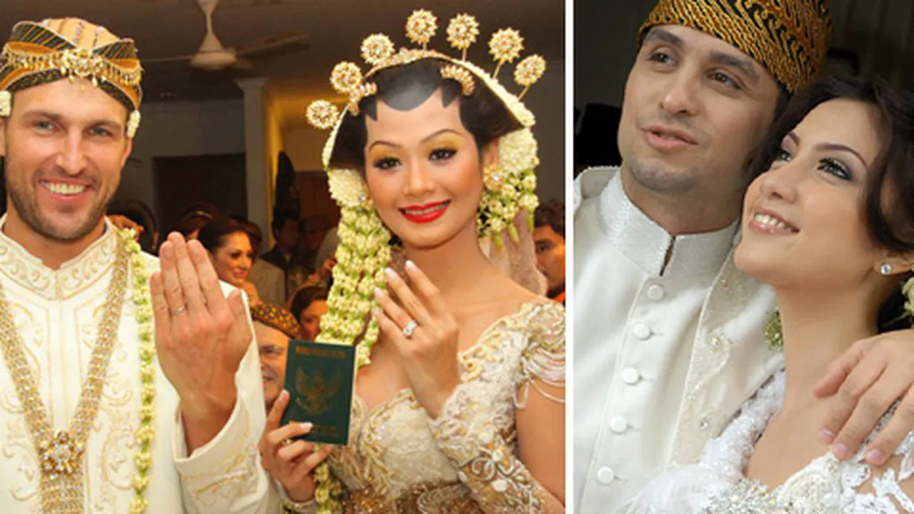 Selebriti Ini Berhasil Membuat Pria Bule Mereka Jadi Mualaf