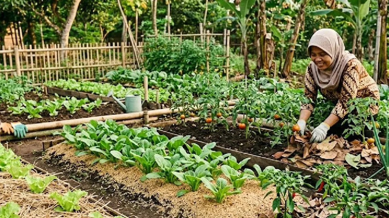 10 Alternatif Mulsa Plastik untuk Kebun Sayur dari Bahan Rumah Tangga