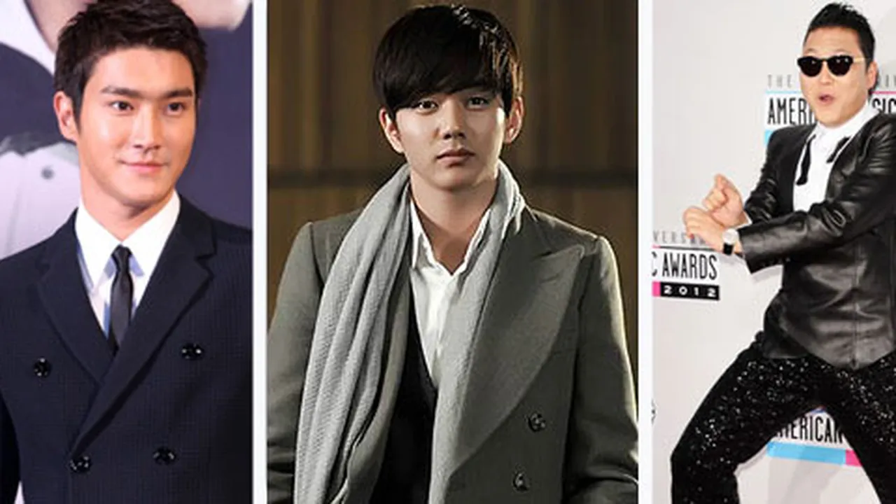 10 Artis Cowok Korea Paling Populer Tahun 2012!