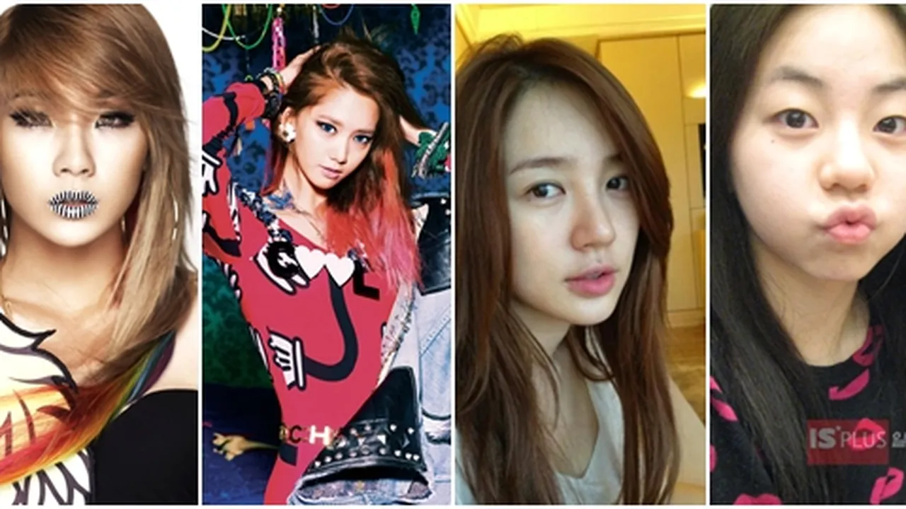 10 Foto Cewek Idol Korea Tanpa Make Up Paling Mengejutkan