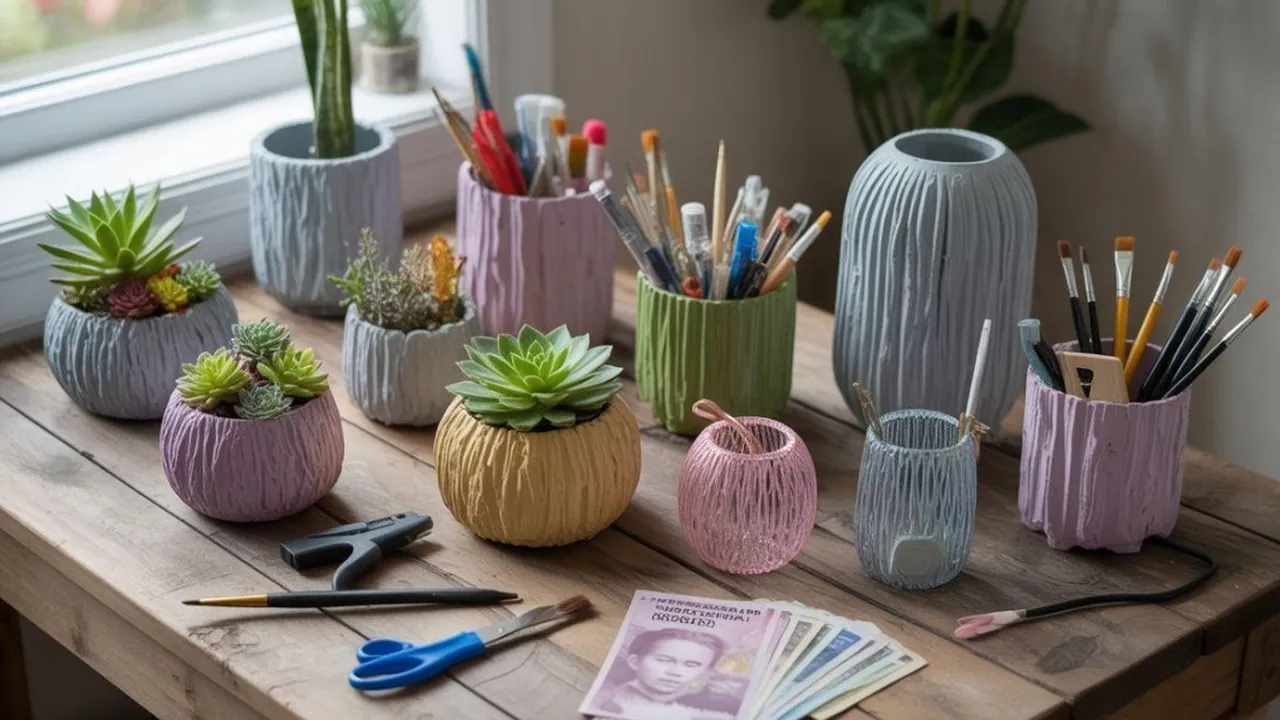 10 Ide DIY dari Botol Bekas, Modal Rp 50 Ribu Bisa Jadi Cuan