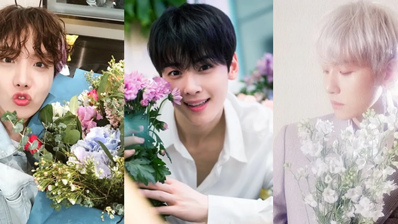 10 K-Pop Idol Cowok yang Visualnya Bak Bunga di Taman Surga: Ada J-Hope BTS, Cha Eun Woo, Sampai Baekhyun EXO!
