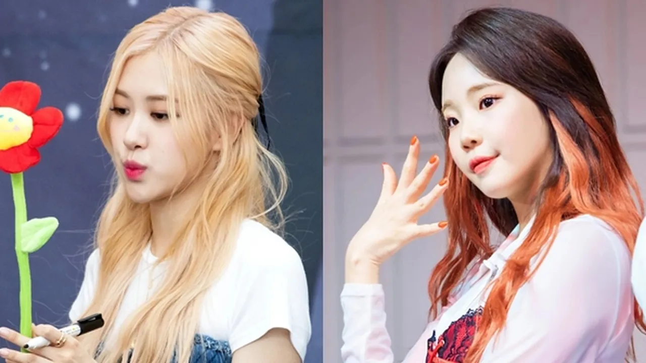 10 K-Pop Idol Dengan Wajah Penuh Ekspresi, Rose BLACKPINK - JooE MOMOLAND