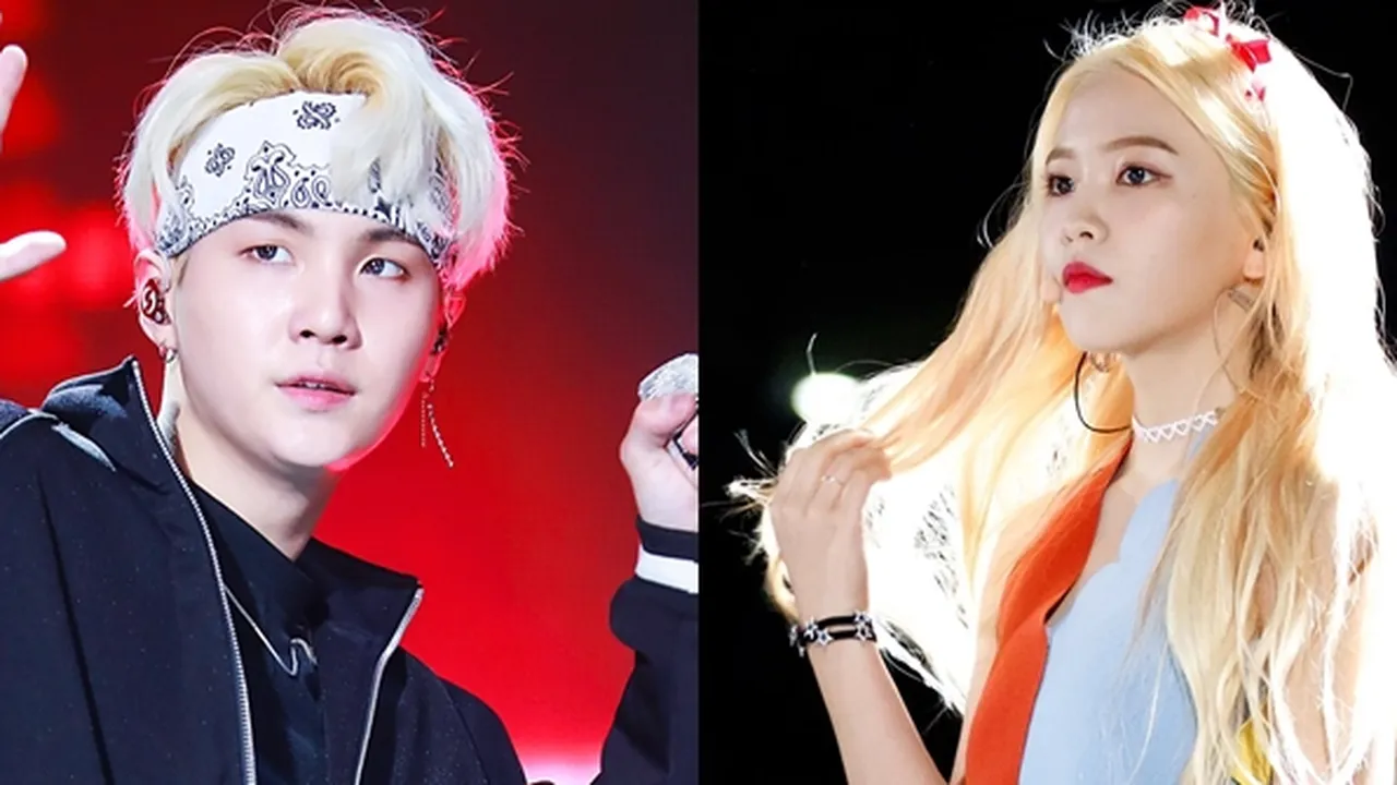10 K-Pop Idol yang Paling Cocok Dengan Rambut Blonde, Suga BTS - Yeri Red Velvet