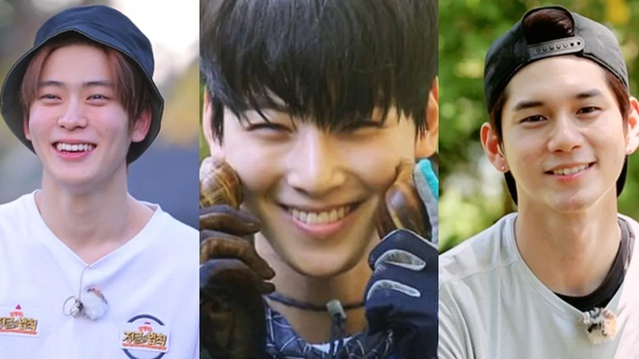 10 K-Pop Idol yang Tetap Ganteng Tanpa Make-up di Acara 'Law of The Jungle'