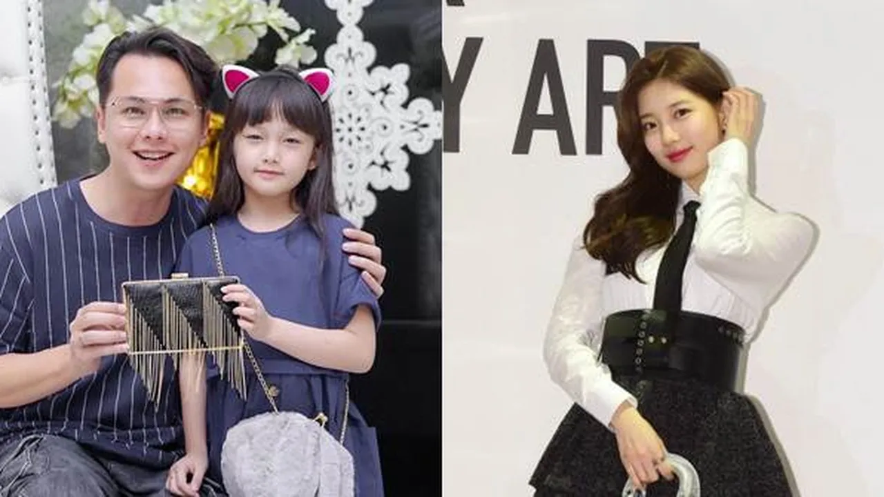 10 Kemiripan Eleanor Putri Andhika Pratama dengan Suzy, Imut-Imut Cantik