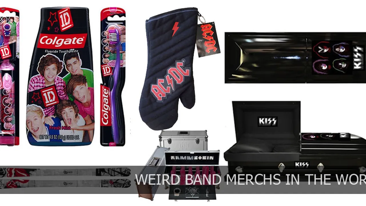 10 Merchandise Band Tergila dan Teraneh di Dunia