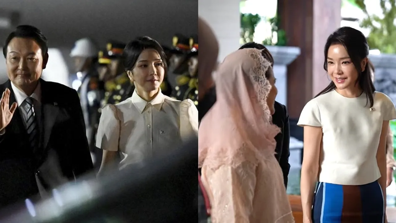 10 Potret Istri Presiden Korea Selatan yang Menarik Perhatian, Begitu Awet Muda di Usia 50 Tahun - bak Idol K-Pop