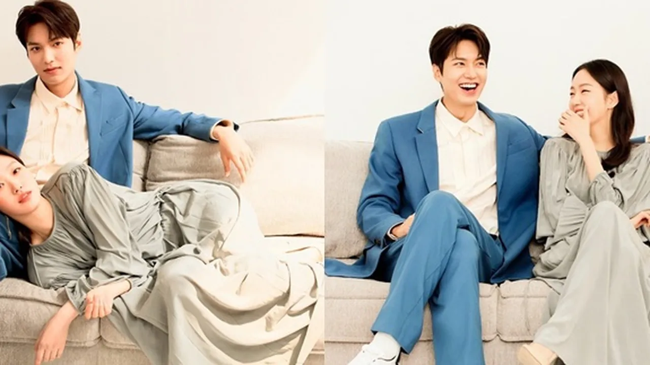 10 Potret Para Pemain 'THE KING: ETERNAL MONARCH', Kim Go Eun Tiduran Di Pangkuan Lee Min Ho