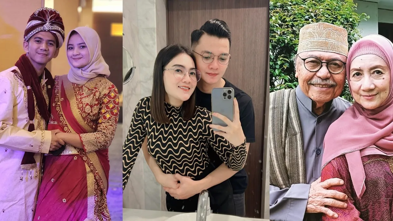 10 Potret Pedangdut Tampan Lintas Generasi Bareng Istri Cantiknya, Ada yang Dari Sesama Artis - Dulunya Jadi Bunga Desa