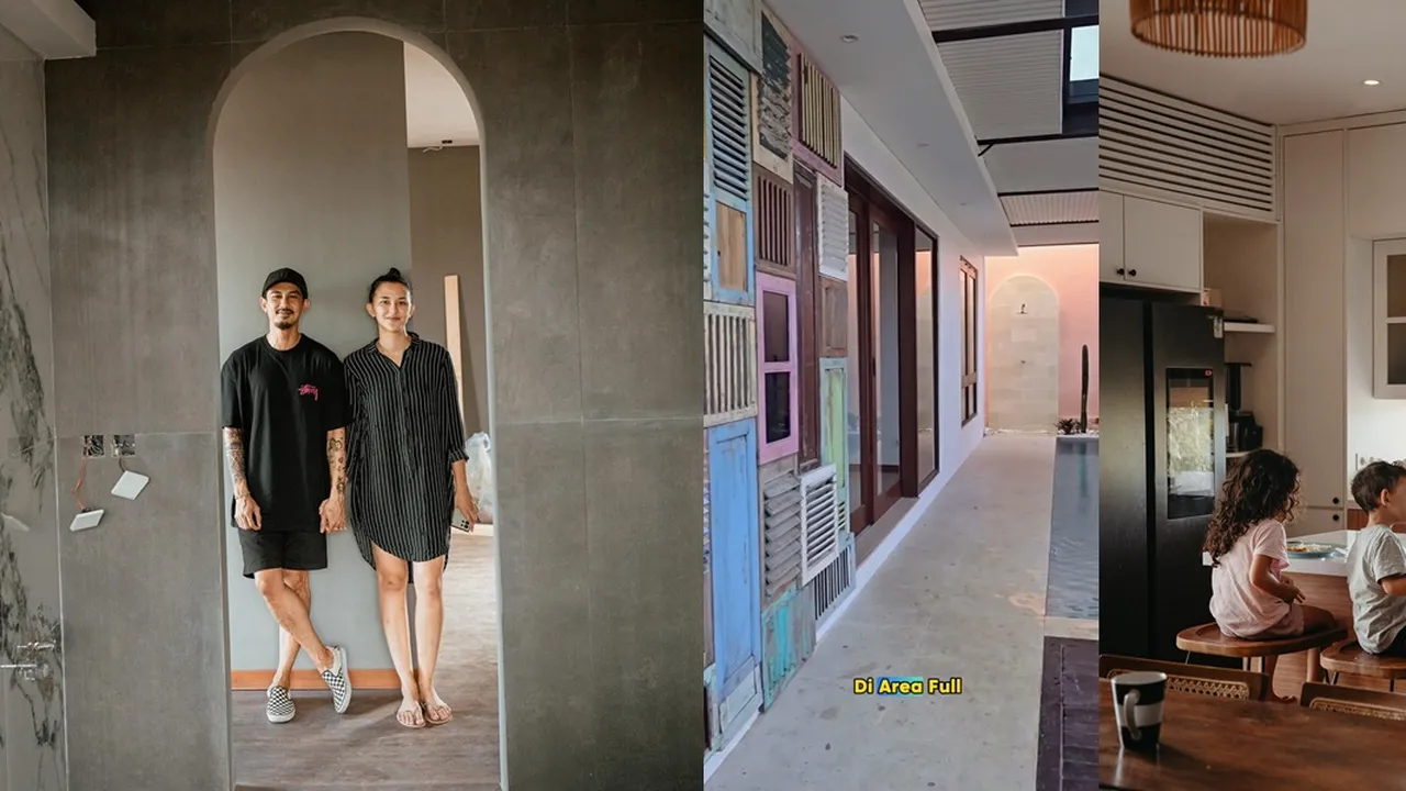 10 Potret Rumah Mewah Dahlia Poland dan Fandy Christian, Estetik Bernuansa Tropis - Dilengkapi Balkon Luas