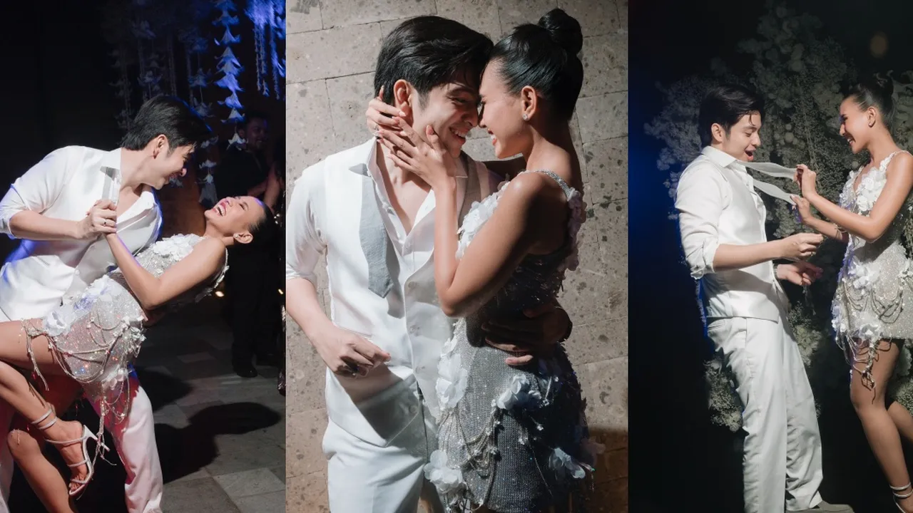 Momen Wedding Dance Angga Yunanda & Shenina Cinnamon, Pernikahan Romantis Bak Drama Korea