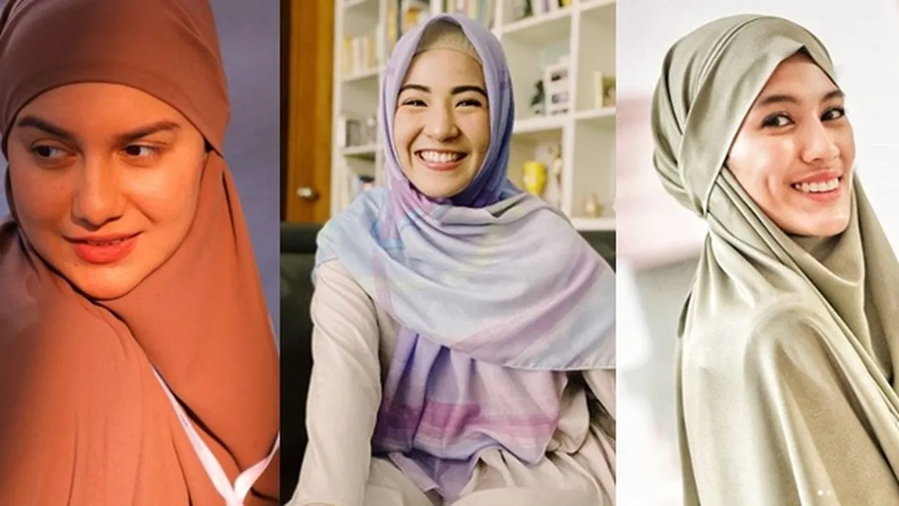 10 Seleb Cantik ini Mantap Kenakan Hijab Setelah Menikah, Malah Jadi Role Model