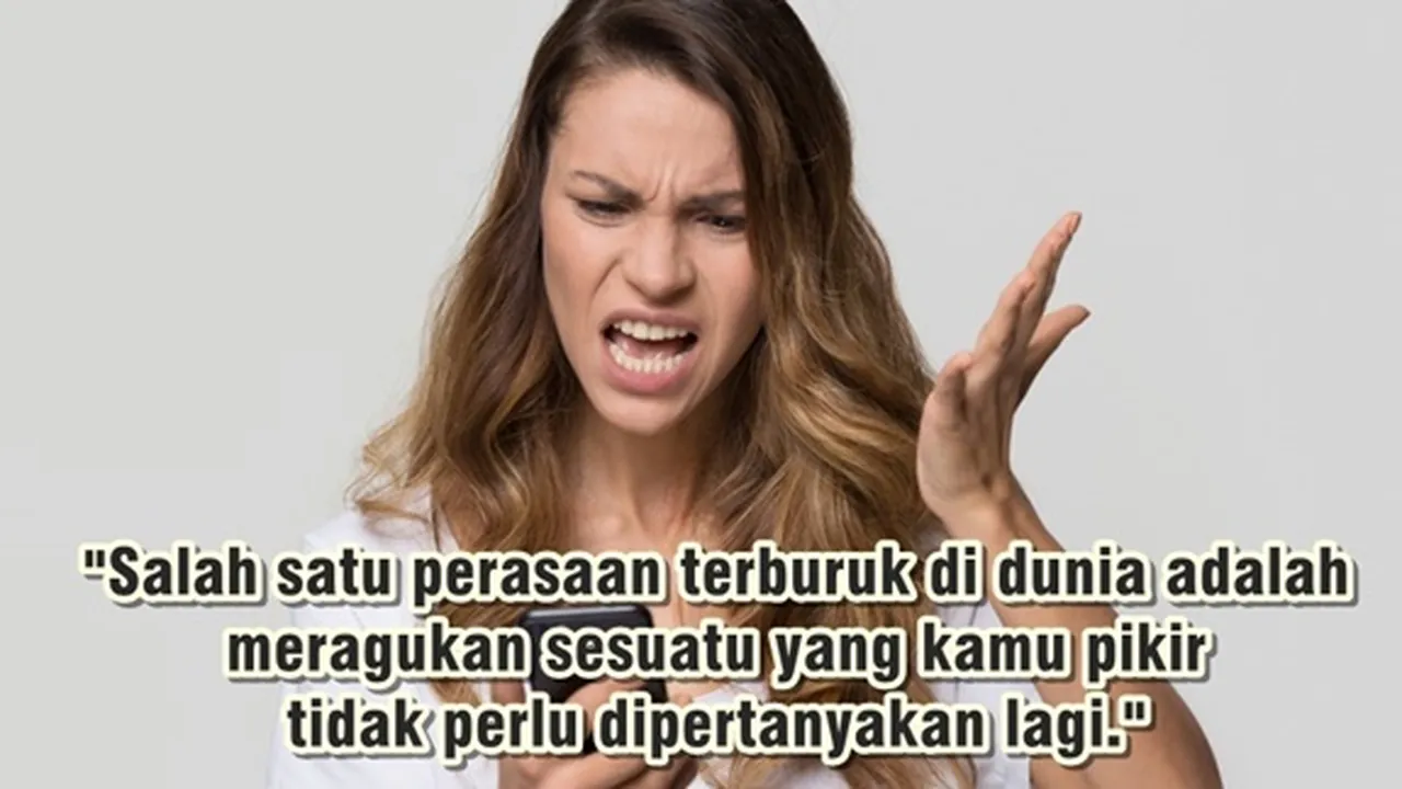 100 Kata-Kata Pacar Marah untuk Meluluhkan Hati, Bisa Jadi Permintaan Maaf Bermakna Dalam