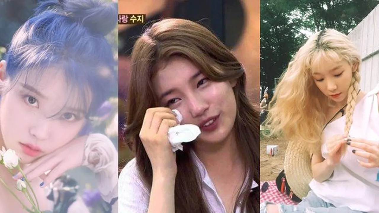 11 Bintang Korea yang Terungkap Melawan Depresi di Tengah Kelamnya K-Pop: Sulli - IU