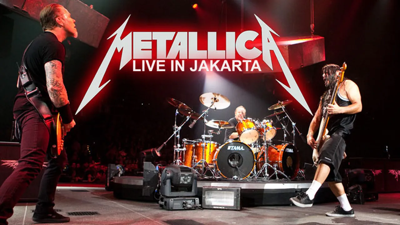 11 Fakta Menarik Tentang Konser Metallica di Indonesia