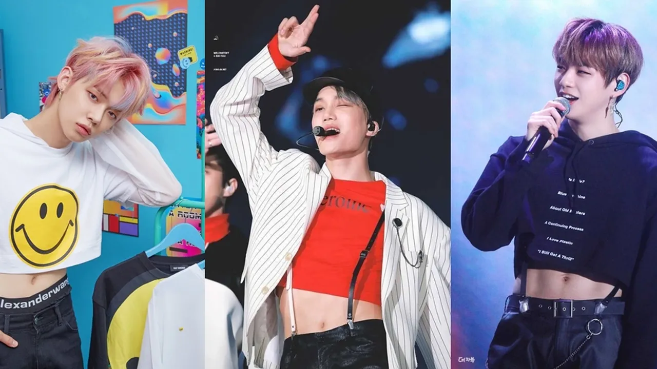 11 Idol K-Pop Cowok yang Sukses Membius Fans saat Tampil Pakai Crop Top