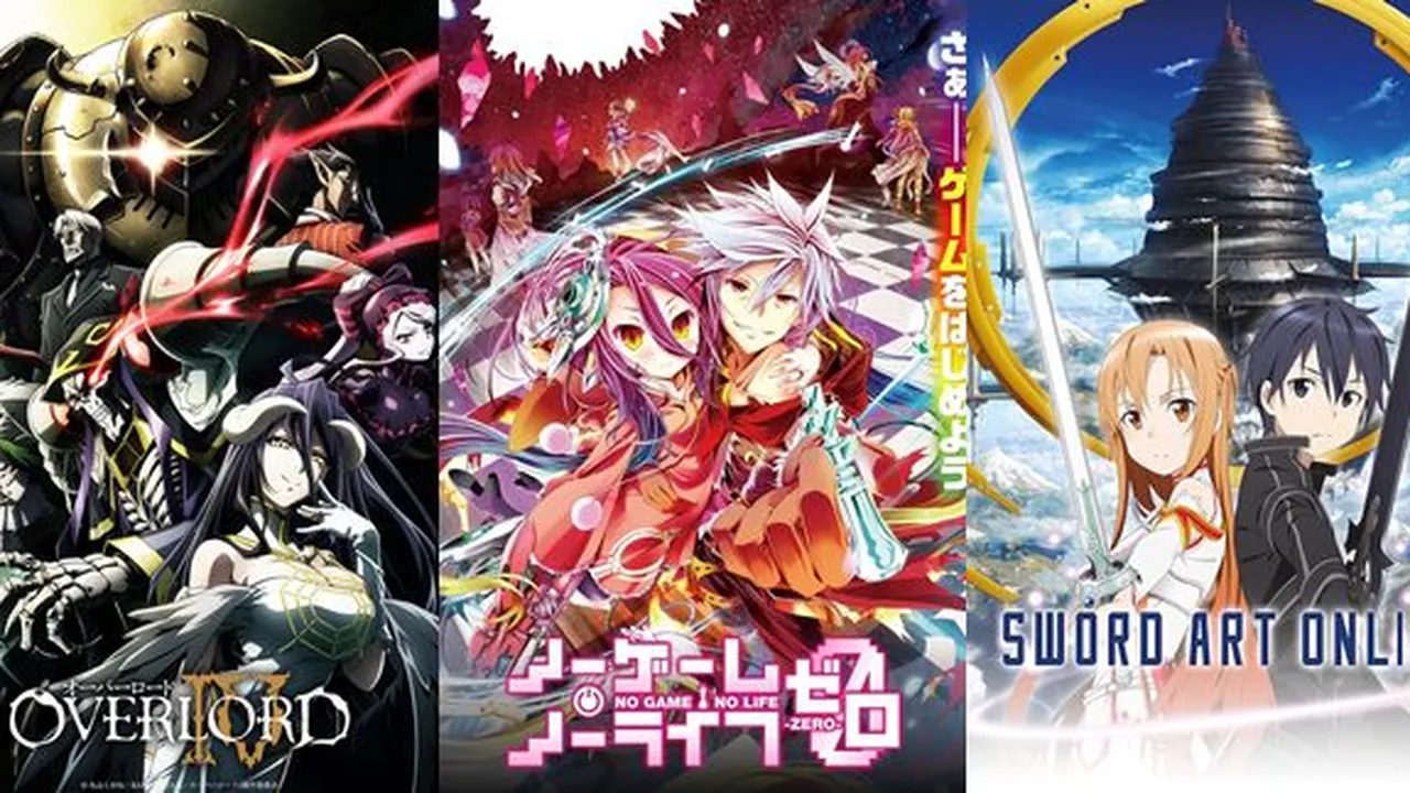 12 Anime Bertema Game Online yang Seru Banget, Para Gamer Wajib Nonton!