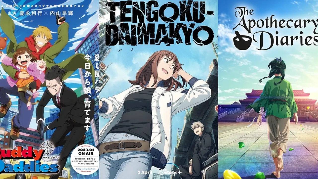 12 Daftar Anime Top 2023 yang Banyak Ditonton dengan Kisah Baru, dari Winter - Fall Season