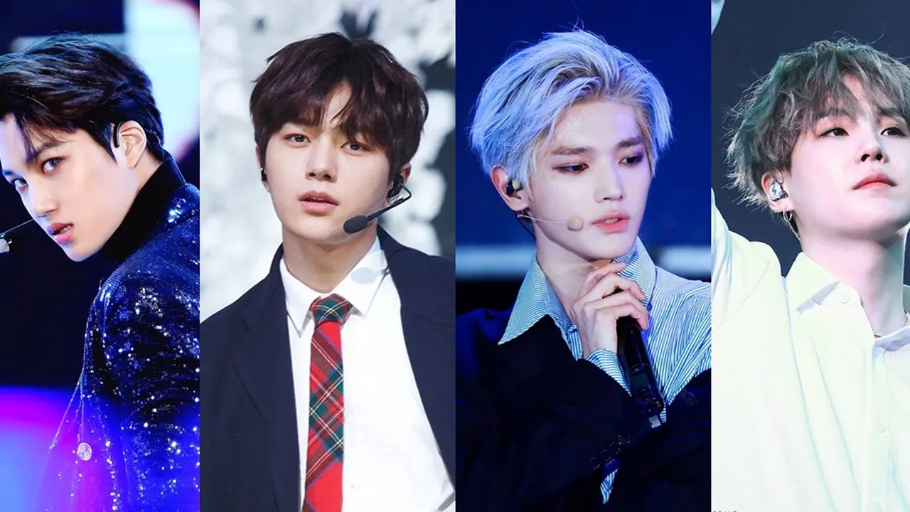12 Idol K-POP yang Punya Pesona Bad Boy dan Bisa Bikin Kelepek-Kelepek: Kai EXO - Suga BTS