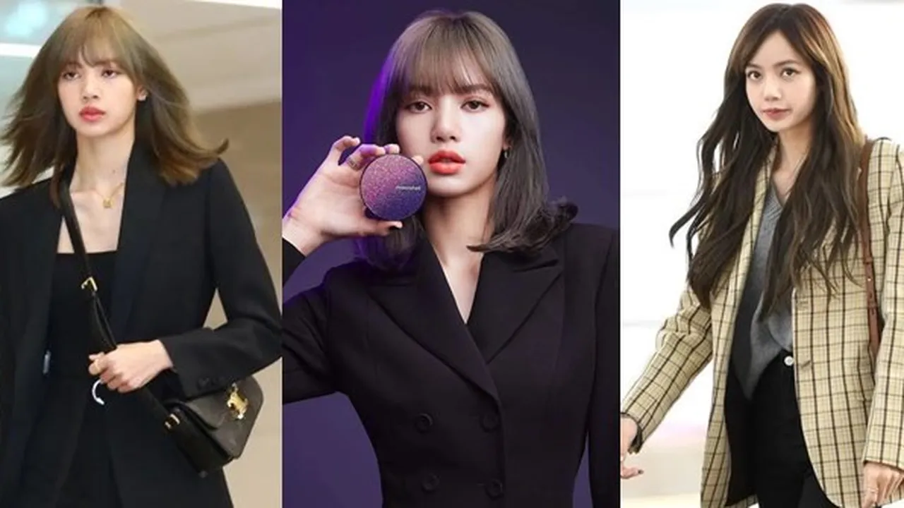 12 Potret Lisa BLACKPINK Tampil Pakai Jas Terlihat Bagaikan CEO Muda Bos Cantik yang Super Cool!