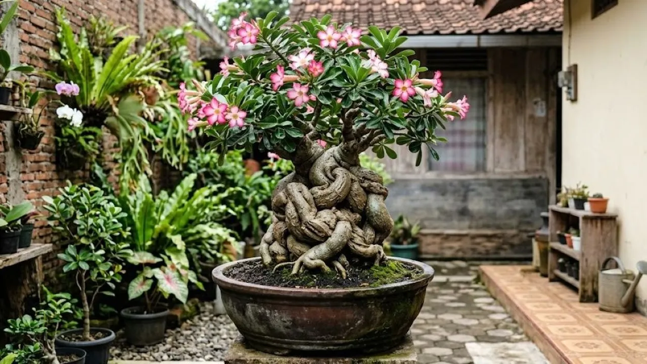 12 Tanaman dengan Bentuk Batang Unik yang Layak Jadi Koleksi, Bikin Taman Makin Menarik