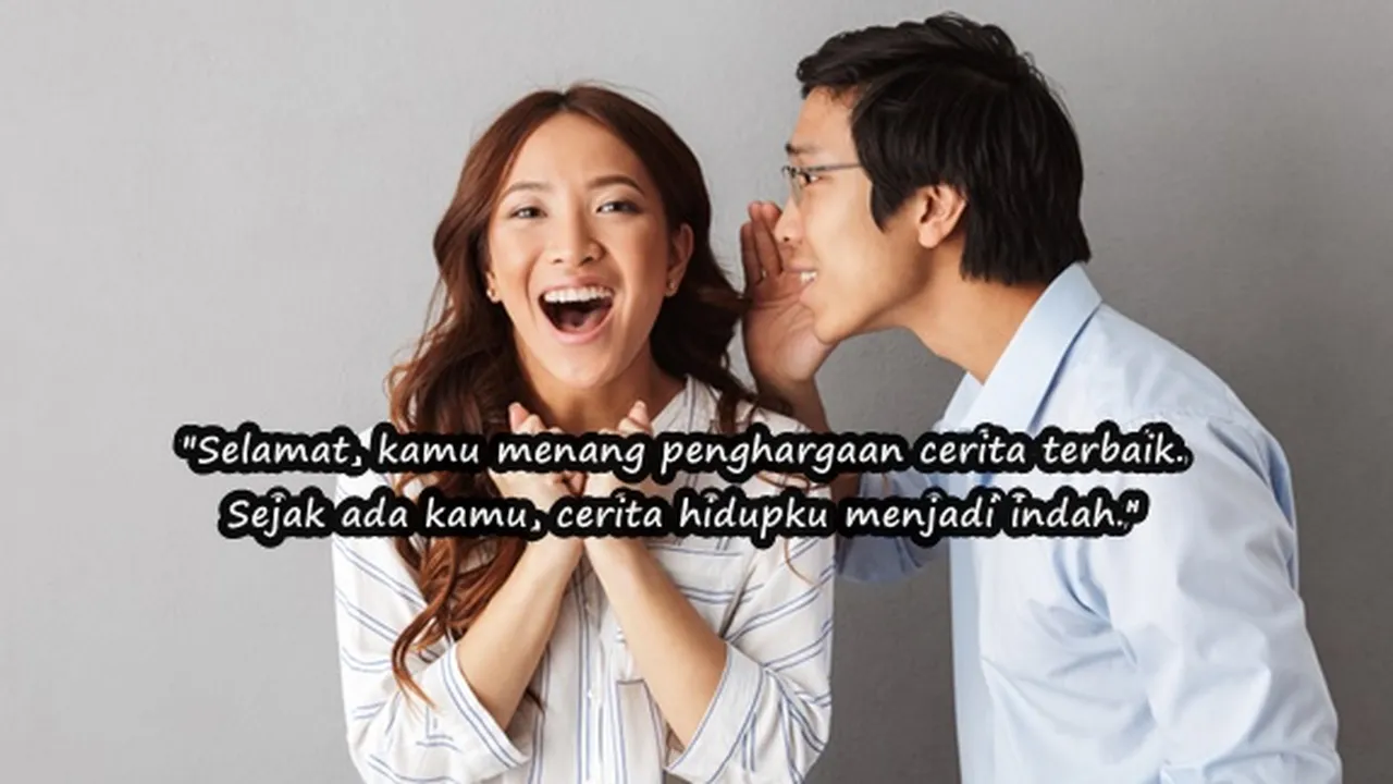 123 Kata-Kata Romantis Lucu untuk Pacar yang Menghibur dan Penuh Makna, Bisa untuk Gombalan