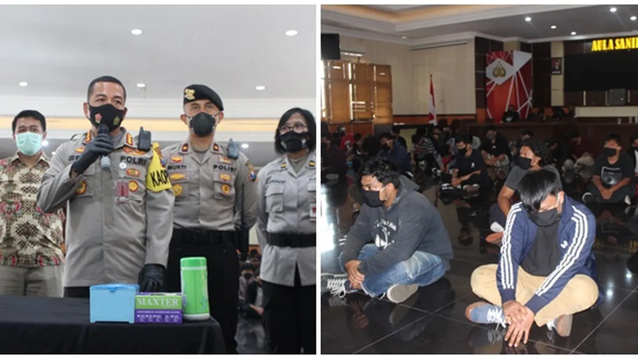 Terkait Demo Omnibus Law, 129 Orang Peserta Aksi di Malang Masih Jalani Pemeriksaan