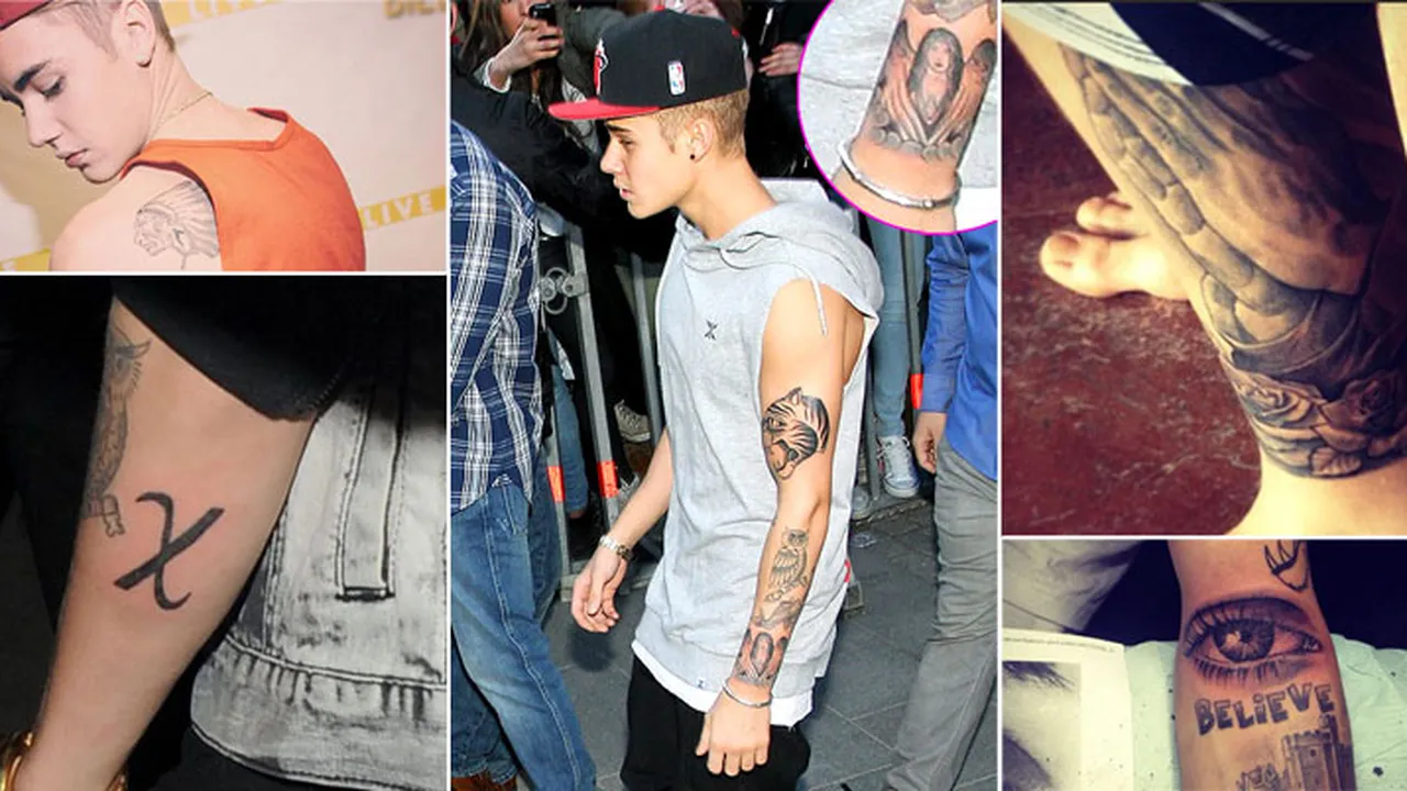 13 Tato Justin Bieber dan Maknanya
