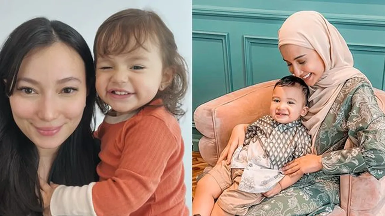 14 Anak Seleb Ini Dikenal Pemilik Pipi Chubby, Makin Lucu - Jadi Keponakan Online yang Menggemaskan