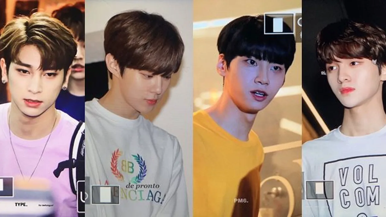 14 Foto Trainee PRODUCE X 101 Berangkat Subuh Jelang Final: Ngantuk - Pakai Masker