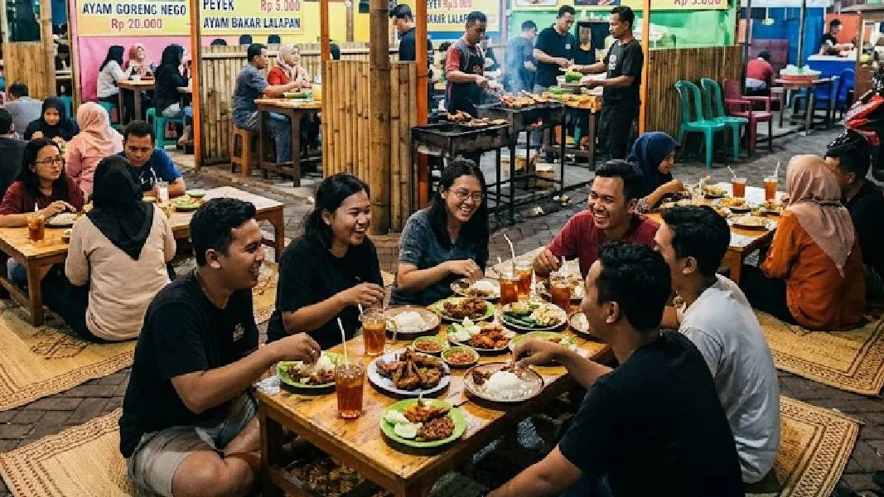 14 Rekomendasi Memilih Tempat Makan Lesehan Murah di Tangerang, Ada Saung Nyaman