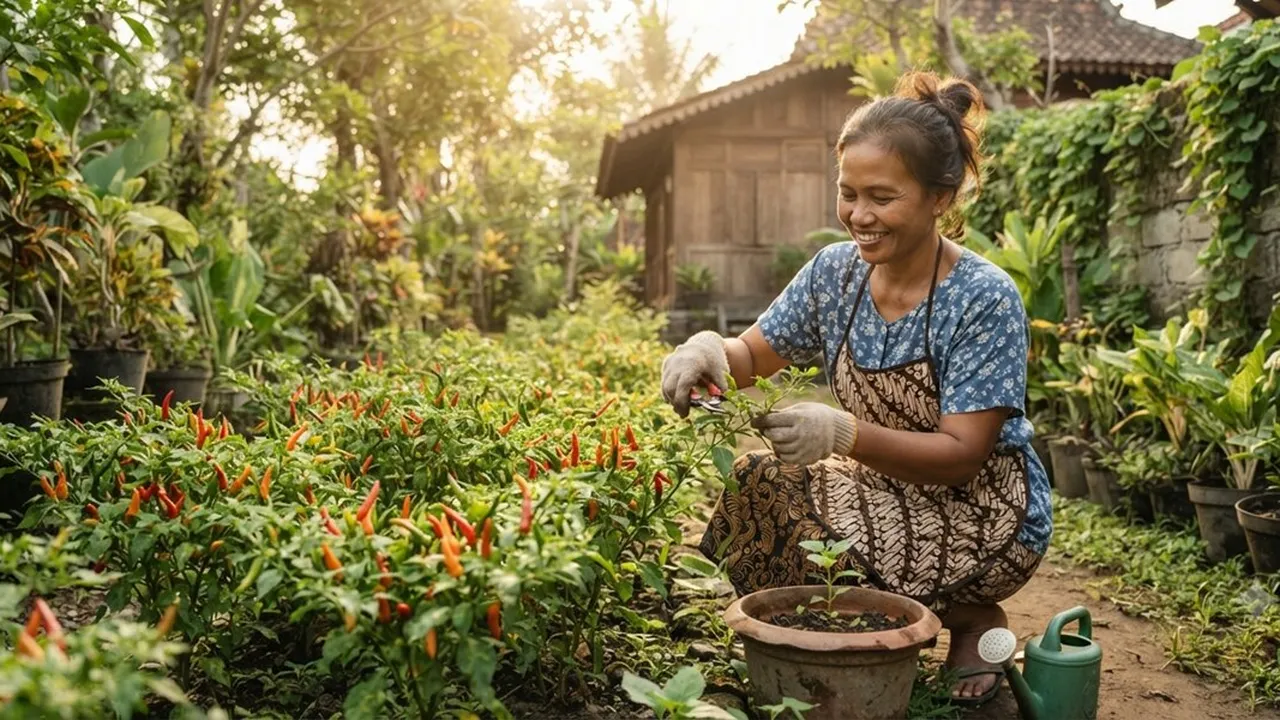 15 Cara Membuat Tanaman Cabai Lebih Subur dengan Bahan Dapur, Mudah dan Murah
