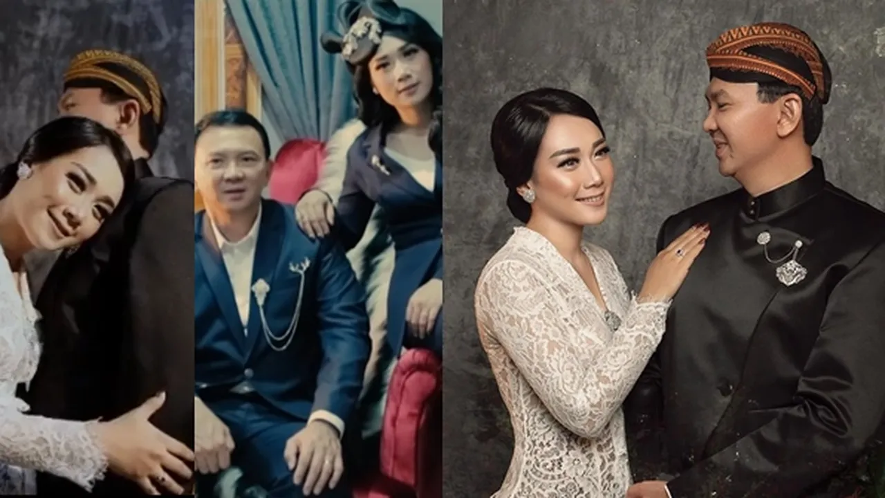 15 Foto Prewedding Ahok dan Puput, Romantis Bernuansa Jawa dan Modern