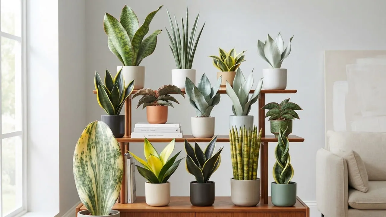 15 Jenis Snake Plant dengan Corak Colorful, Pilihan Lidah Mertua Paling Cantik