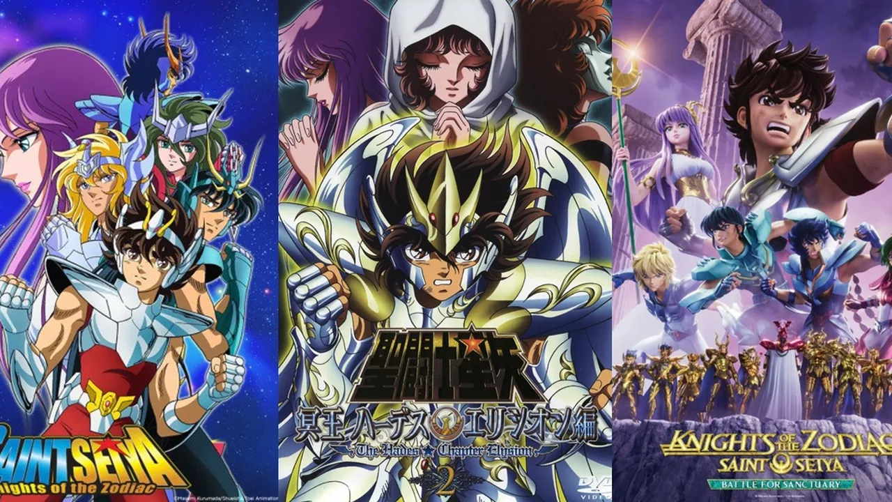 17 Urutan Nonton Anime SAINT SEIYA Terlengkap Beserta Sinopsis, dari Serial - OVA dan Movie