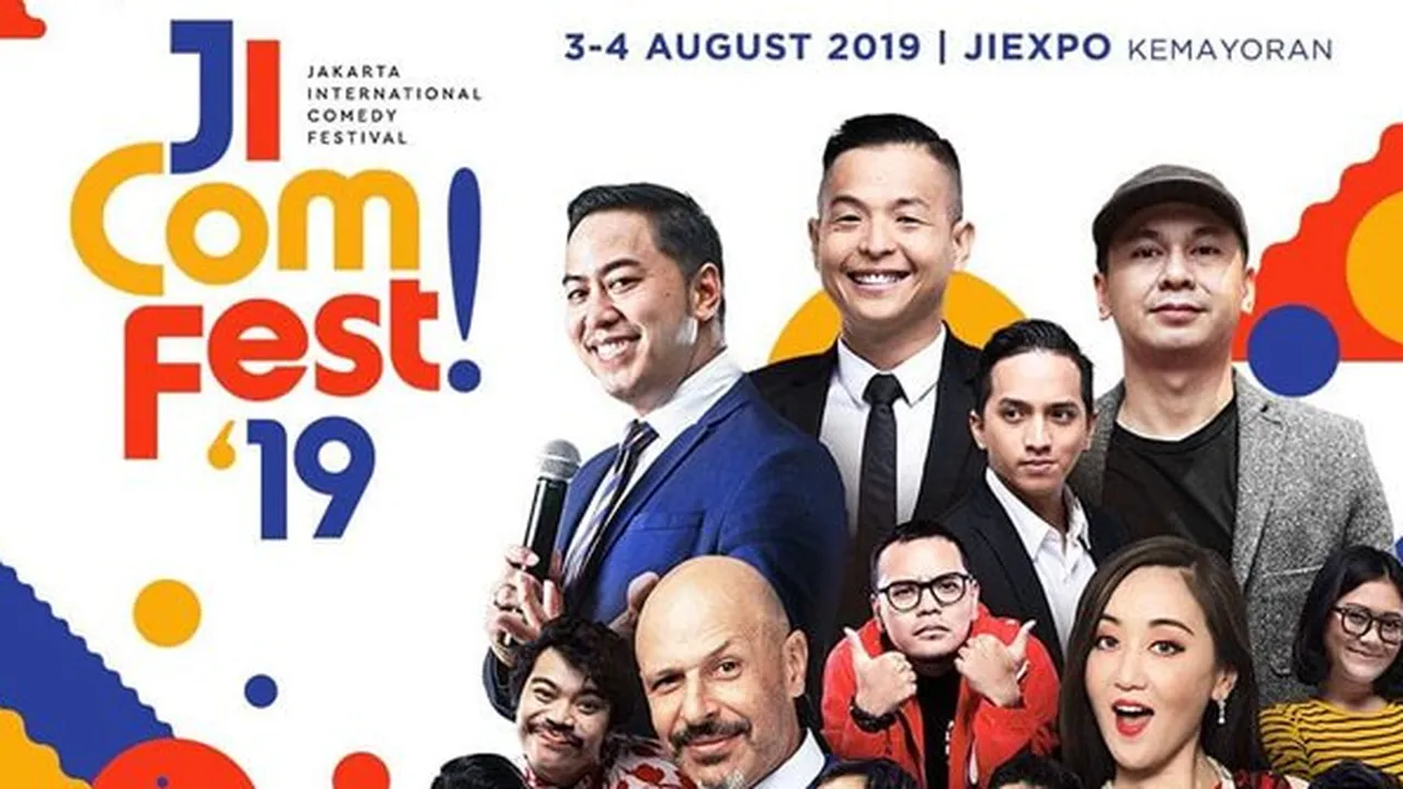 2 Hari Penuh Tawa, JICOMFEST 2019 Bakal Hadirkan 3 Panggung Berbeda