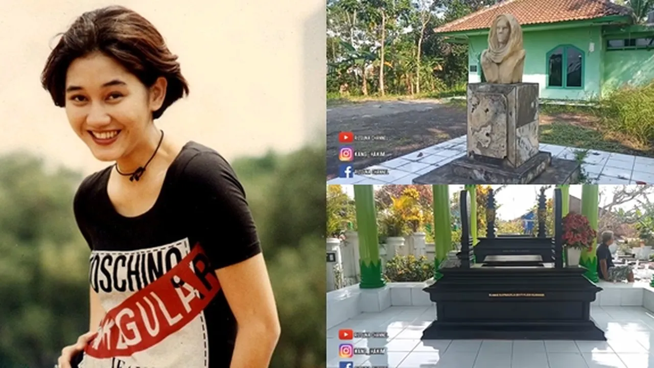 26 Tahun Berlalu, 8 Potret Kondisi Terkini Makam Nike Ardilla - Terbengkalai Tapi Masih Rutin Dikunjungi Fans