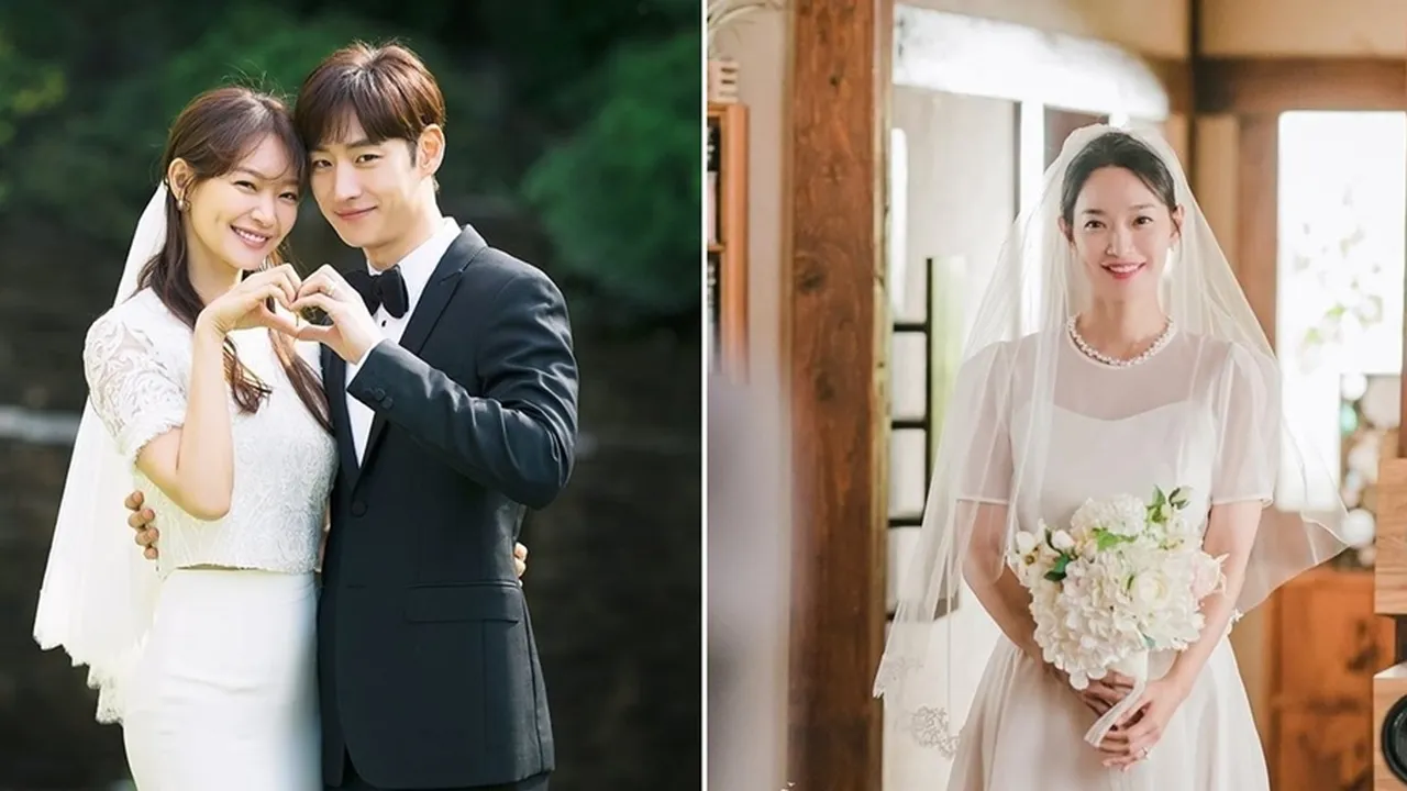 3 Gaun Pengantin Cantik ala Shin Min Ah dalam Drakor dan Film, Visual Calon Istri Idaman Banget 3 Gaun Pengantin Cantik ala Shin Min Ah dalam Drakor dan Film, Visual Calon Istri Idaman Banget