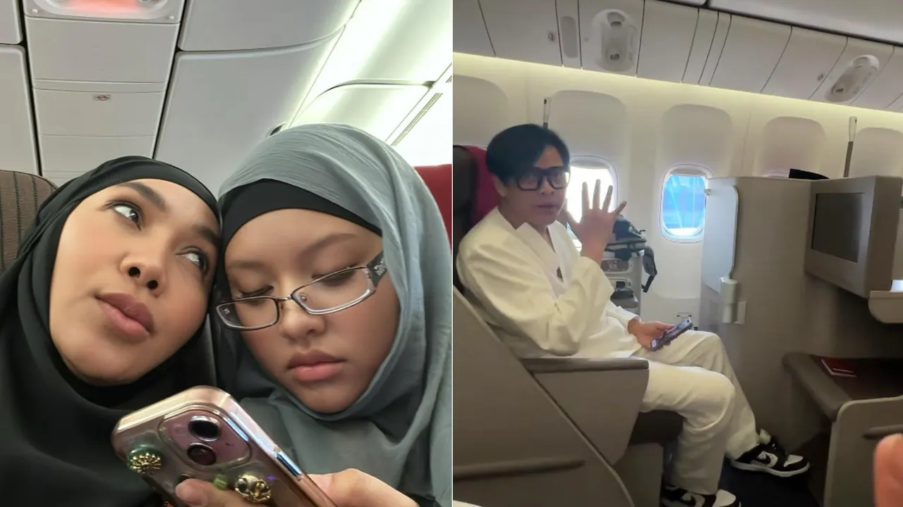 3 Potret Armand Maulana dan Dewi Gita Ajak Anak Pergi Umrah, Laksanakan Ibadah Sekeluarga
