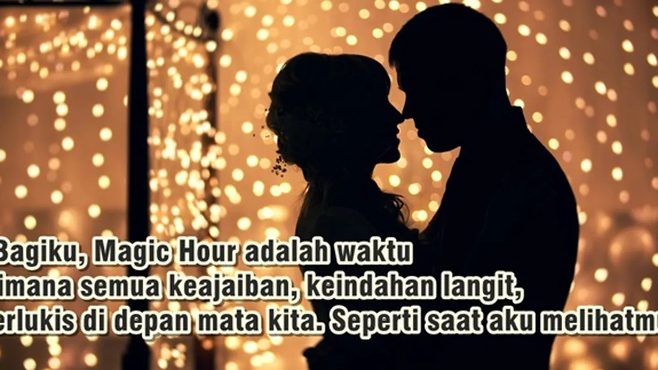 36 Kata-Kata Magic Hour, Kutipan Film Romantis dan Menyentuh Hati