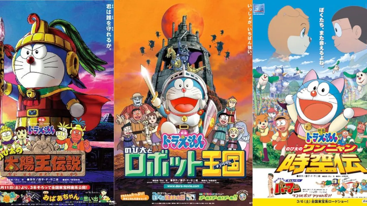 4 Film 'DORAEMON' Lama yang Bikin Kangen Masa Kecil, Masih Ingat?