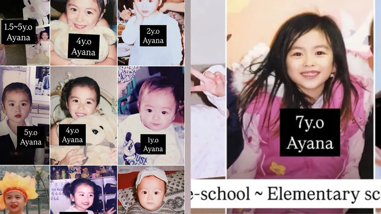 4 Potret Masa Kecil Ayana Jihye Moon, Tampak Menggemaskan