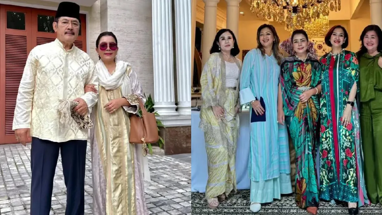 4 Potret Mayangsari Rayakan Lebaran dengan Keluarga Besar, Outfitnya Tak Pernah Gagal Curi Perhatian