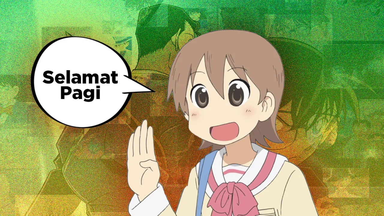 5 Anime yang Karakternya Pernah Gunakan Bahasa Indonesia, dari Detective Conan hingga Nichijou